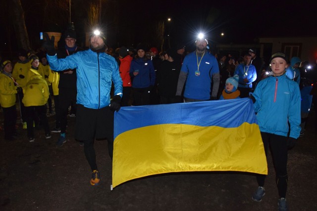 Tuż po agresji rok temu mieszkańcy Szczecinka spontanicznie wzięli udział w biegu solidarności z Ukrainą