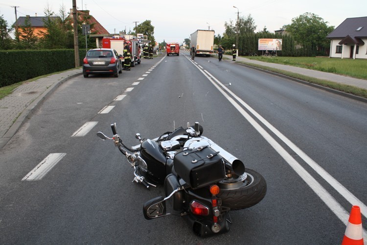 Witaszyczki: Śmiertelny wypadek. Zginął motocyklista [ZDJĘCIA]