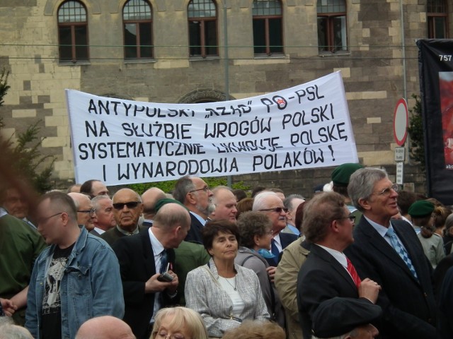 Bronisław Komorowski wygwizdany w Poznaniu