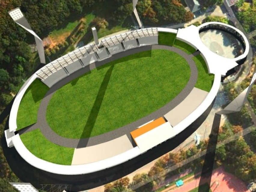 Wstępna wizualizacja Stadionu Olimpijskiego po remoncie