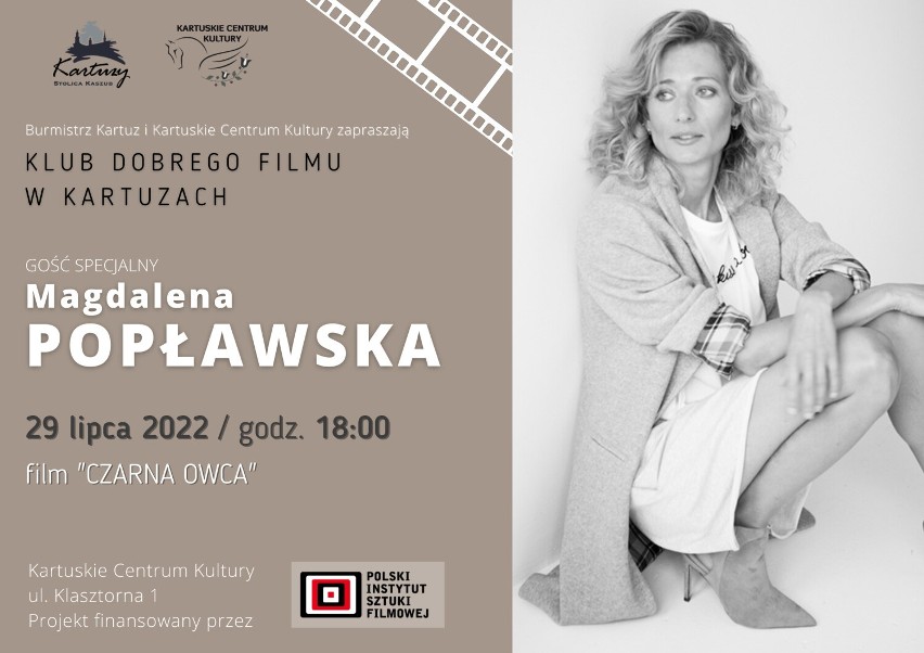 Kartuzy. Film "Czarna owca" i gość specjalny - odtwórczyni roli głównej Magdalena Popławska!