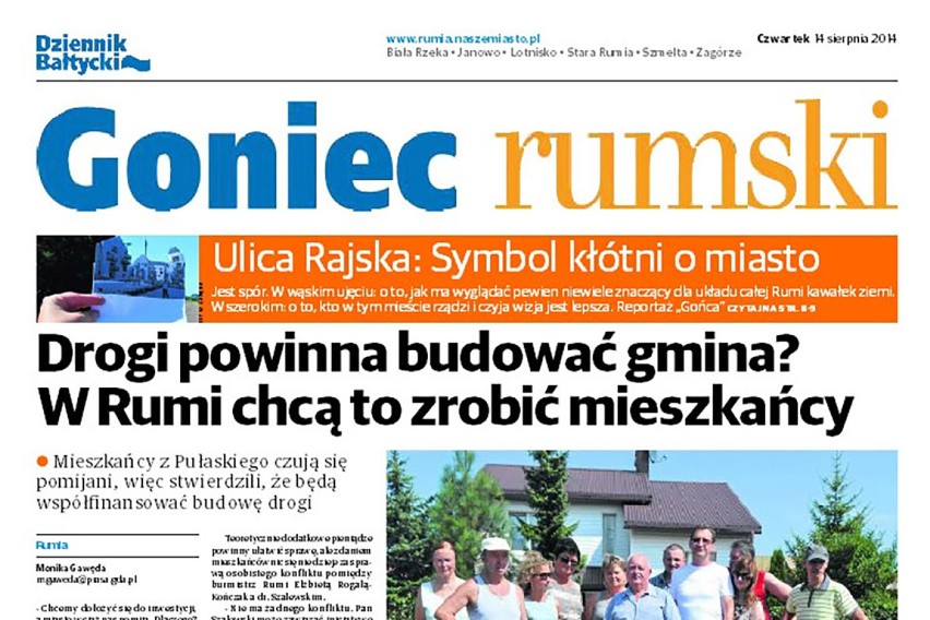 Goniec Rumski: Co w jutrzejszym "Gońcu? [ZDJĘCIA]