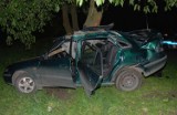 Wypadek w Rożdżałowie: 19-latek wpadł w poślizg. Nie żyją 15-latka i 13-latek