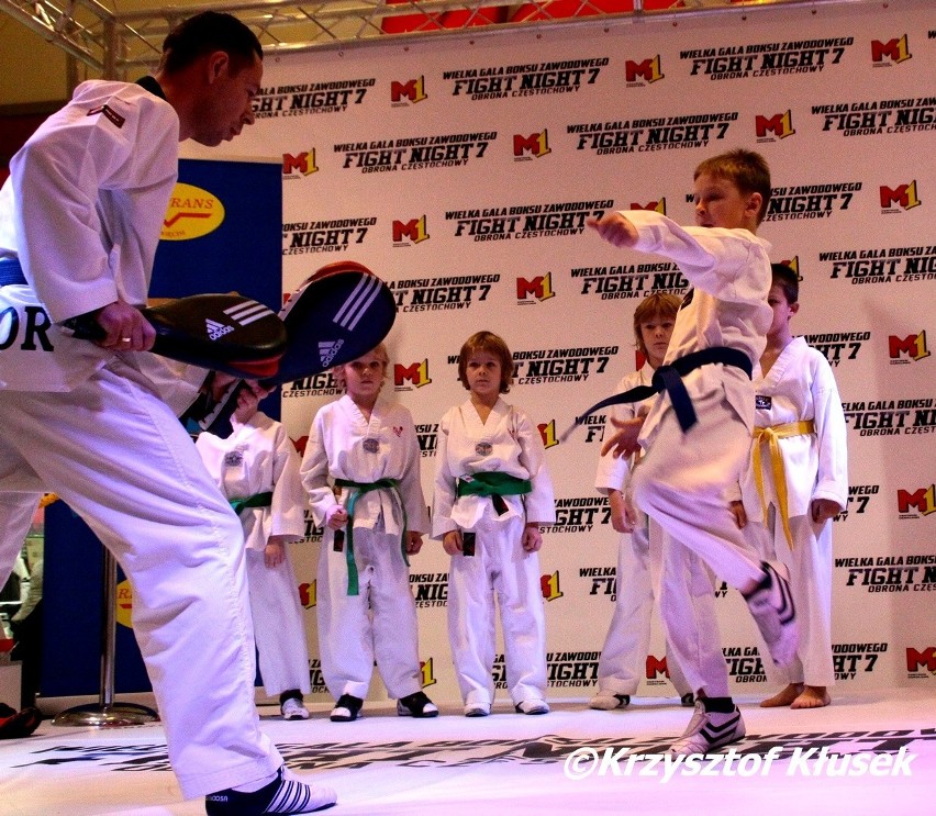 Częstochowa: Teakwondo olimpijskie. Pokaz w M1