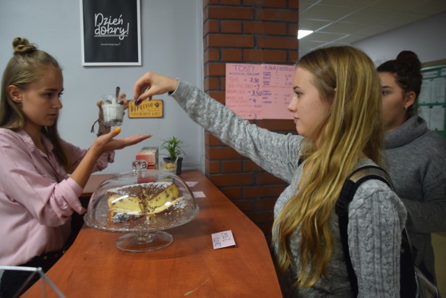 Cafe Gustaw w Zespole Szkół nr 1 im. Gustawa Morcinka w Tychach