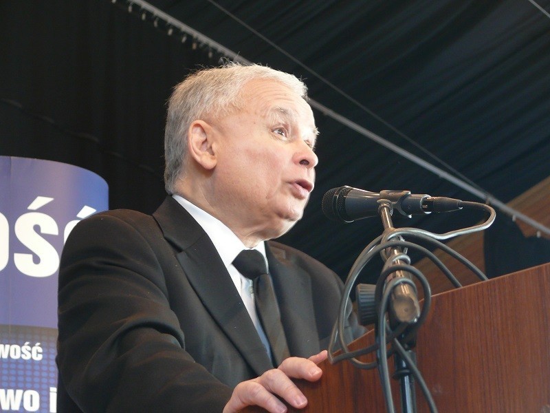 Jarosław Kaczyński w Łowiczu (Fotorelacja)