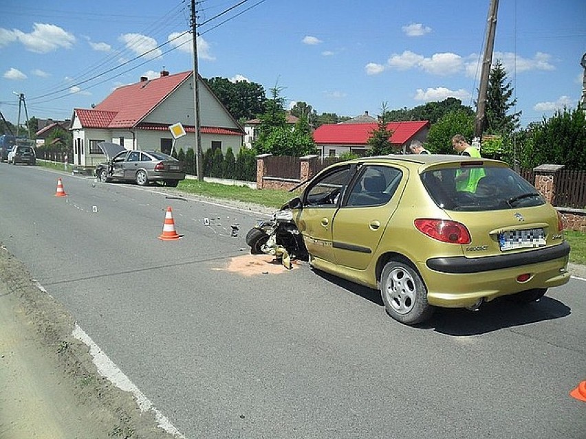 Wola Rzeczycka wypadek. W wyniku zderzenia samochodów...