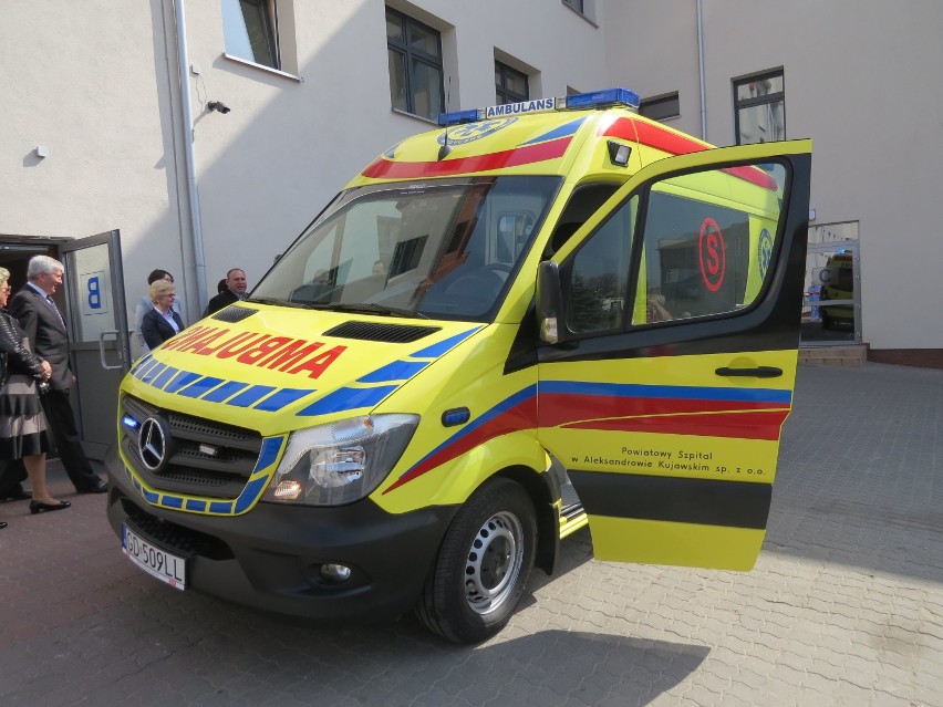 Aleksandrowski szpital wzbogacił się o nowoczesny ambulans