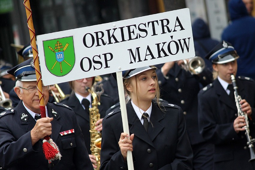 Przegląd Orkiestr Dętych OSP w Sieradzu. Maków najlepszy (ZDJĘCIA) 