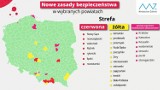 Nowa lista powiatów objęta obostrzeniami w związku z epidemią koronawirusa. Starogardzki w różowej strefie!