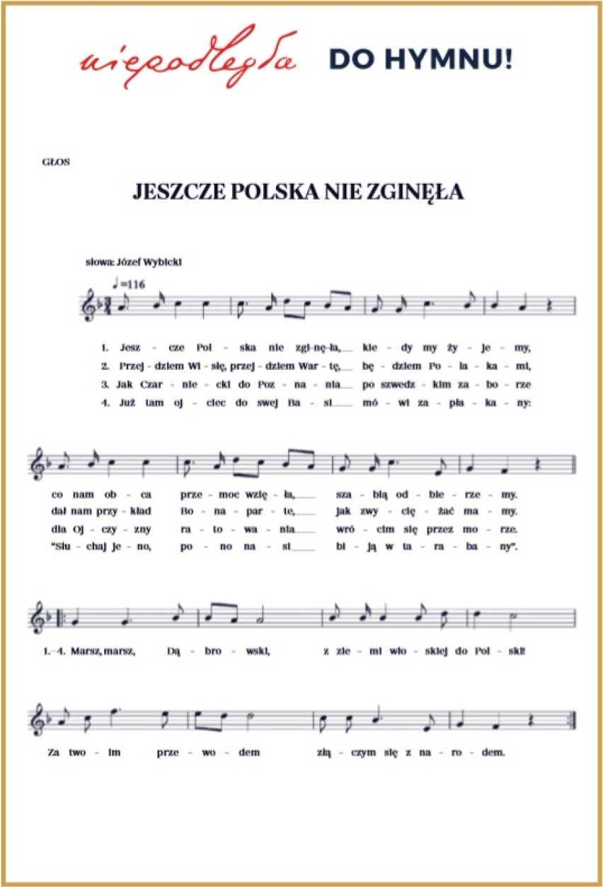 Jak śpiewać hymn? Dumnie, głośno i bez błędów!