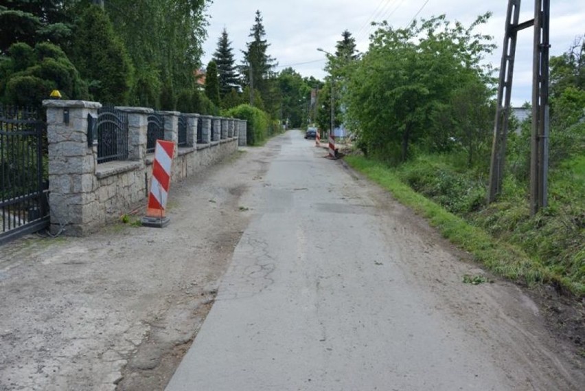 Ruszyła przebudowa ulicy 3 Maja w Strzegomiu (ZDJĘCIA)