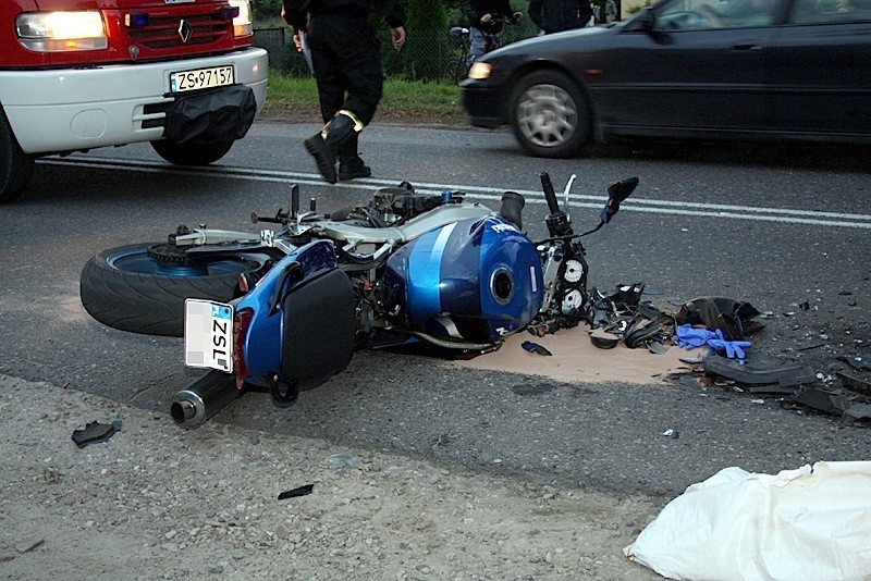 Sławno. Wypadek na ulicy Gdańskiej w Sławnie - zdjęcia