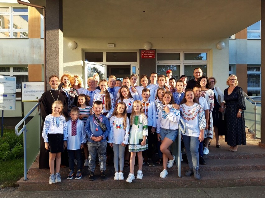 Sztutowo. Szkoła Podstawowa gościła dzieci z Ukrainy. Było mnóstwo atrakcji i wspaniałych przeżyć