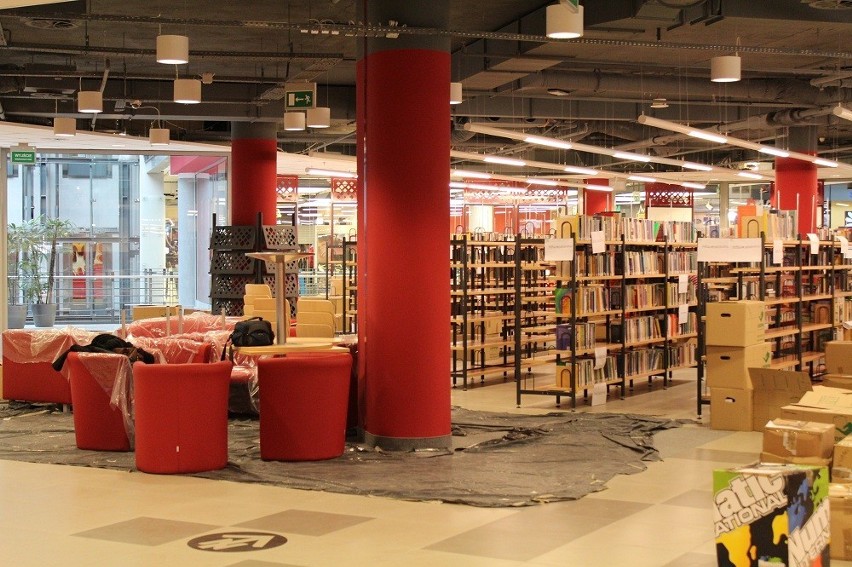 Biblioteka Manhattan: We Wrzeszczu powstaje nowoczesna mediateka. Otwarcie w marcu ZDJĘCIA / FILM