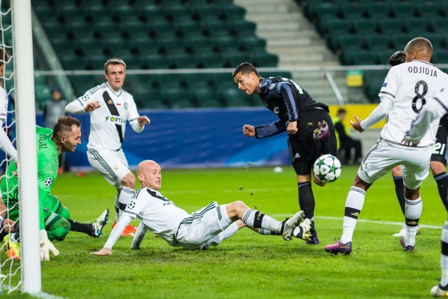 Cristiano Ronaldo celowo nadepnął na zawodnika Legii?