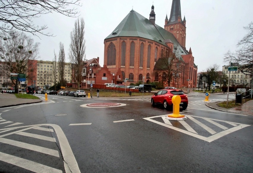 Rondo przy ul. Grodzkiej w Szczecinie