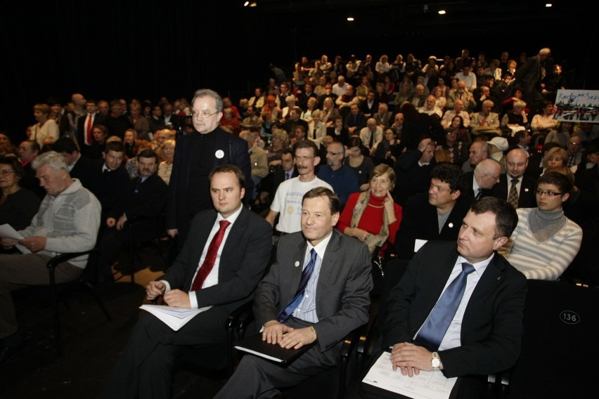 Ponad dwieście osób przysłuchiwało się przedwyborczej debacie w Sopocie