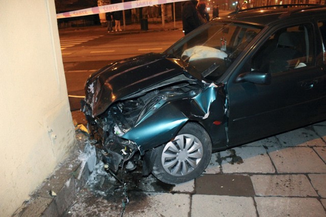 W wypadku na skrzyżowaniu Zielonej i Żeromskiego w Łodzi rannych zostało 5 osób