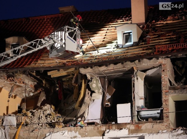 Do eksplozji przy ul. Gdyńskiej doszło w czwartek około 5 rano. Z budynku ewakuowano 25 osób