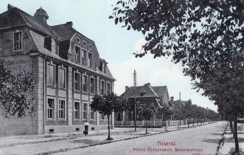 Bismarckstrasse była reprezentacyjną ulicą Międzyrzecza,...