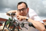 Wojciech Makowski z Łodzi to nowy oficer rowerowy w Poznaniu