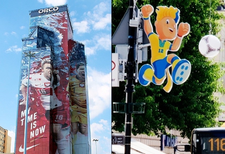Warszawskie dekoracje przed EURO 2012
