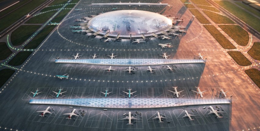 Jak będzie wyglądał Centralny Port Komunikacyjny? Znamy szczegóły super-lotniska