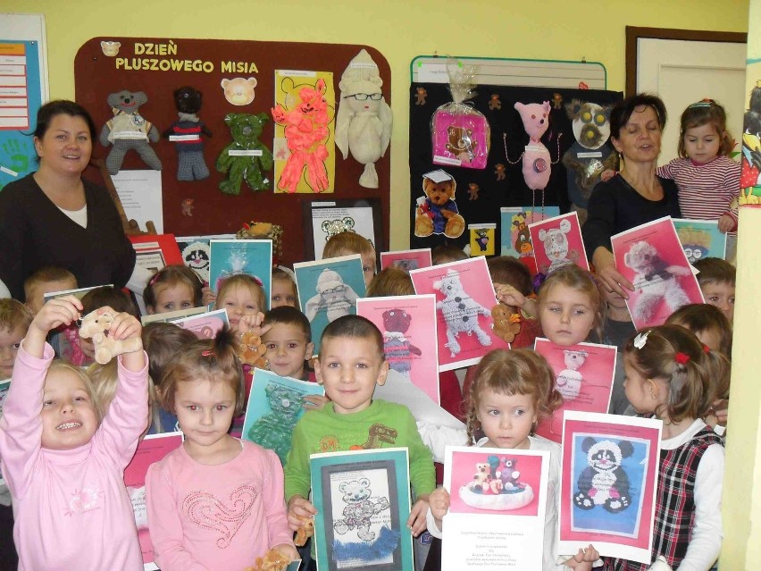 Dzieci  z przedszkola w Lublewie i przedszkola nr 3 w...