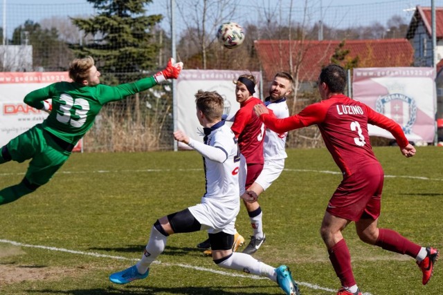 Mecz na szczycie 4 ligi Gedania Gdańsk - KTS-K Luzino