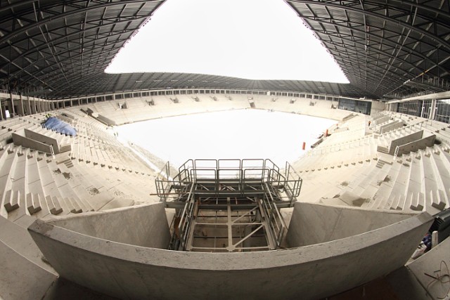 Budowa stadionu miejskeigo w Tychach
