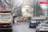 Ruszyła przebudowa Placu na Rozdrożu, są zmiany w układzie tras niektórych linii autobusowych