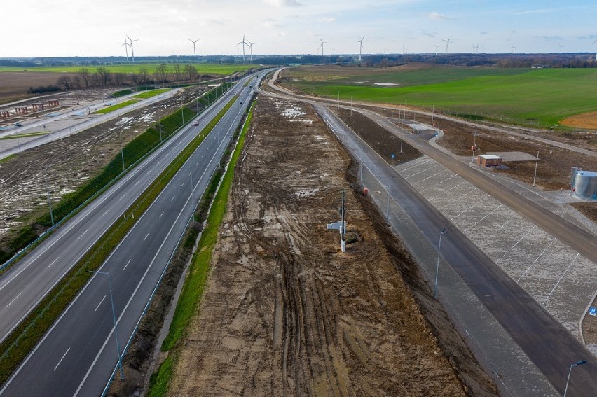 Na mapie jest widoczne rozlokowanie poszczególnych MOP...