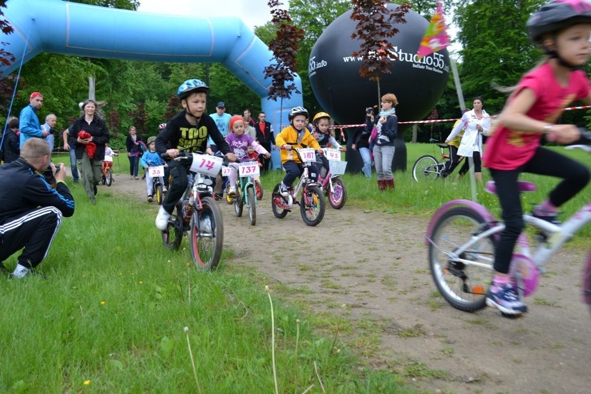 Zawody rowerowe na dzień dziecka w Człuchowie 2013 r