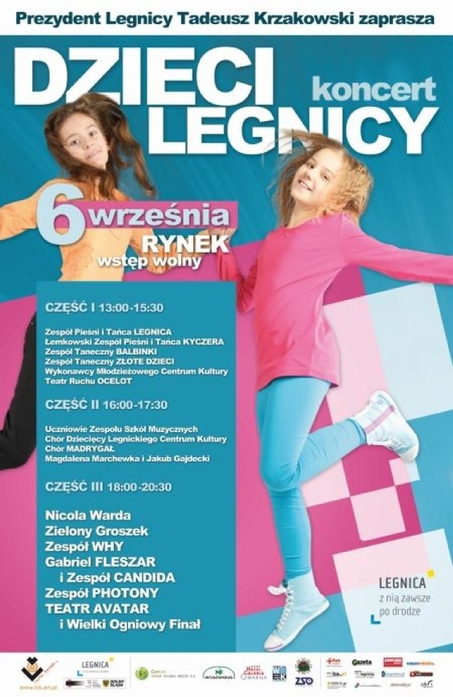 „Dzieci Legnicy" - koncert na legnickim rynku