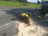 Łomnica: Tragiczny wypadek z udziałem motocyklisty