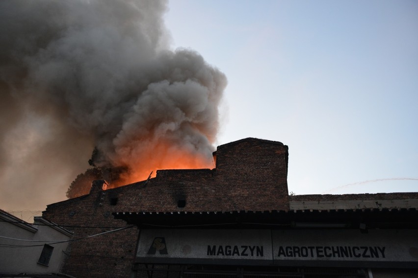 Zdjęcia z pożaru przy ul. Lipowej