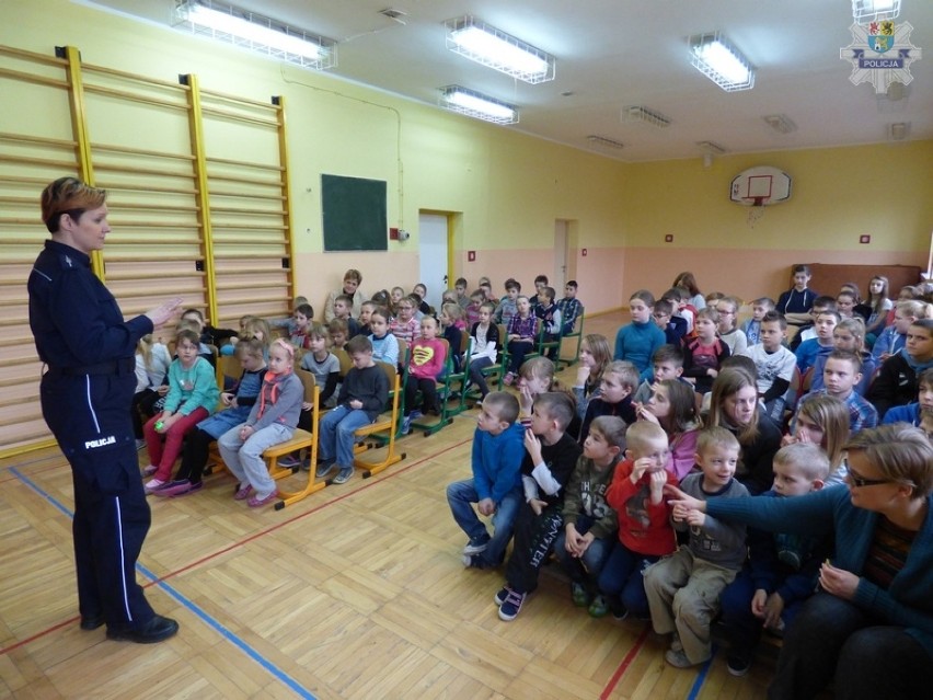 Spotkanie z dziećmi w szkole w Maszewie