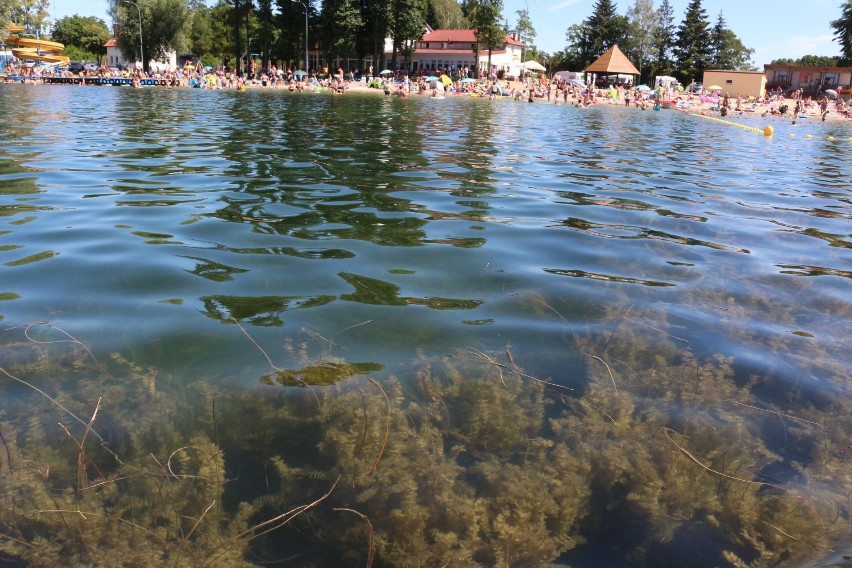 Słońce, czysta woda i tłumy nad jeziorem Szarcz. Tak wypoczywaliście