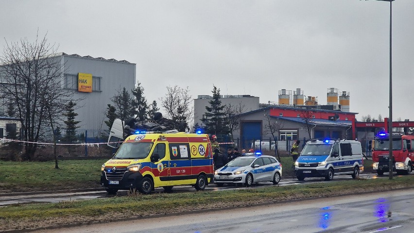 Wypadek na Żelaznej w Piotrkowie, sprawca był pijany