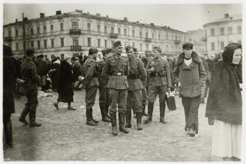 wrzesień 1939. Plac Wolności w Kielcach