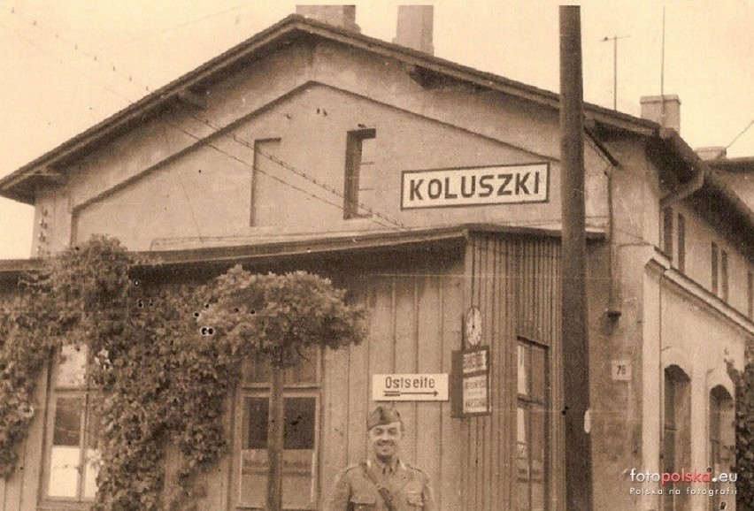 Stacja kolejowa w Koluszkach.