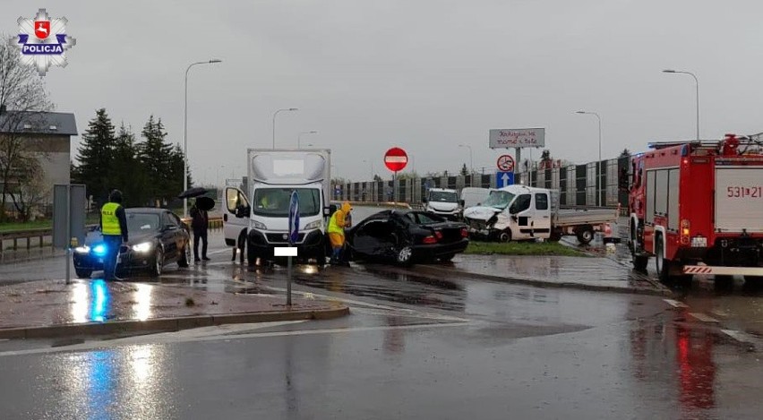 Tragiczny wypadek na trasie Lublin–Świdnik. 4 osoby ranne, 1 zabita