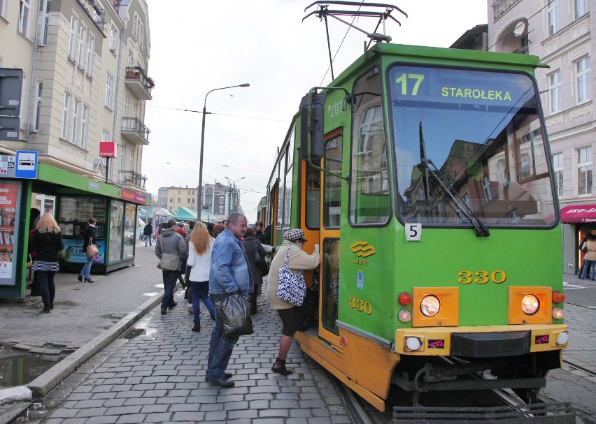 Poznań: Chcą przystanków wiedeńskich przy rynku Jeżyckim [ZDJĘCIA]