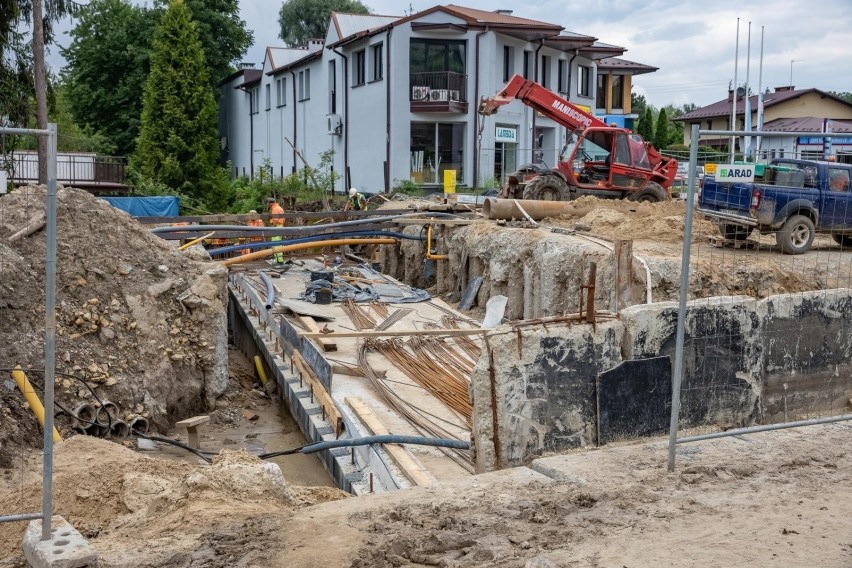 Trwają prace na budowie linii tramwajowej z Krowodrzy Górki...