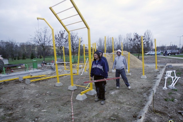 Street workout park w Legnicy