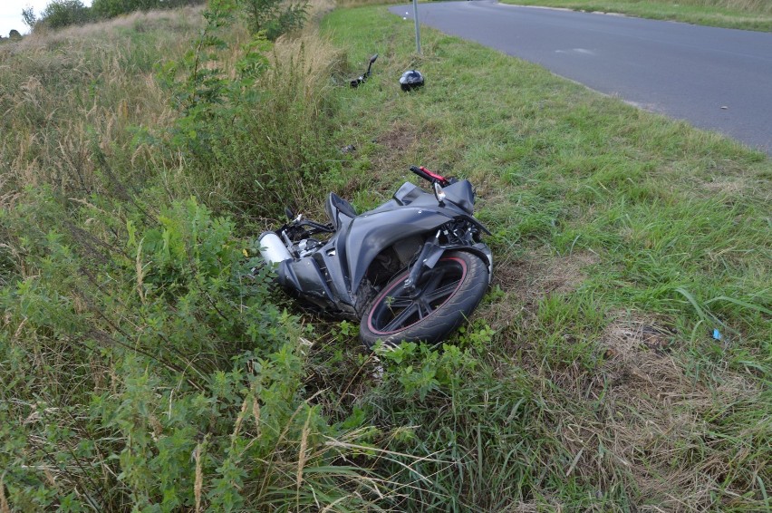 Śmiertelny wypadek. Zginął 20-letni motocyklista 