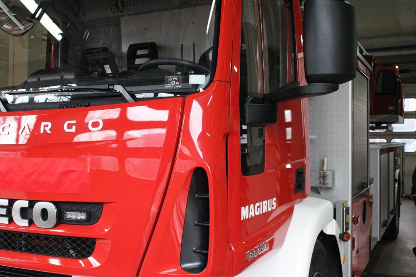 Do Łodzi trafił najnowocześniejszy wóz strażacki w Polsce