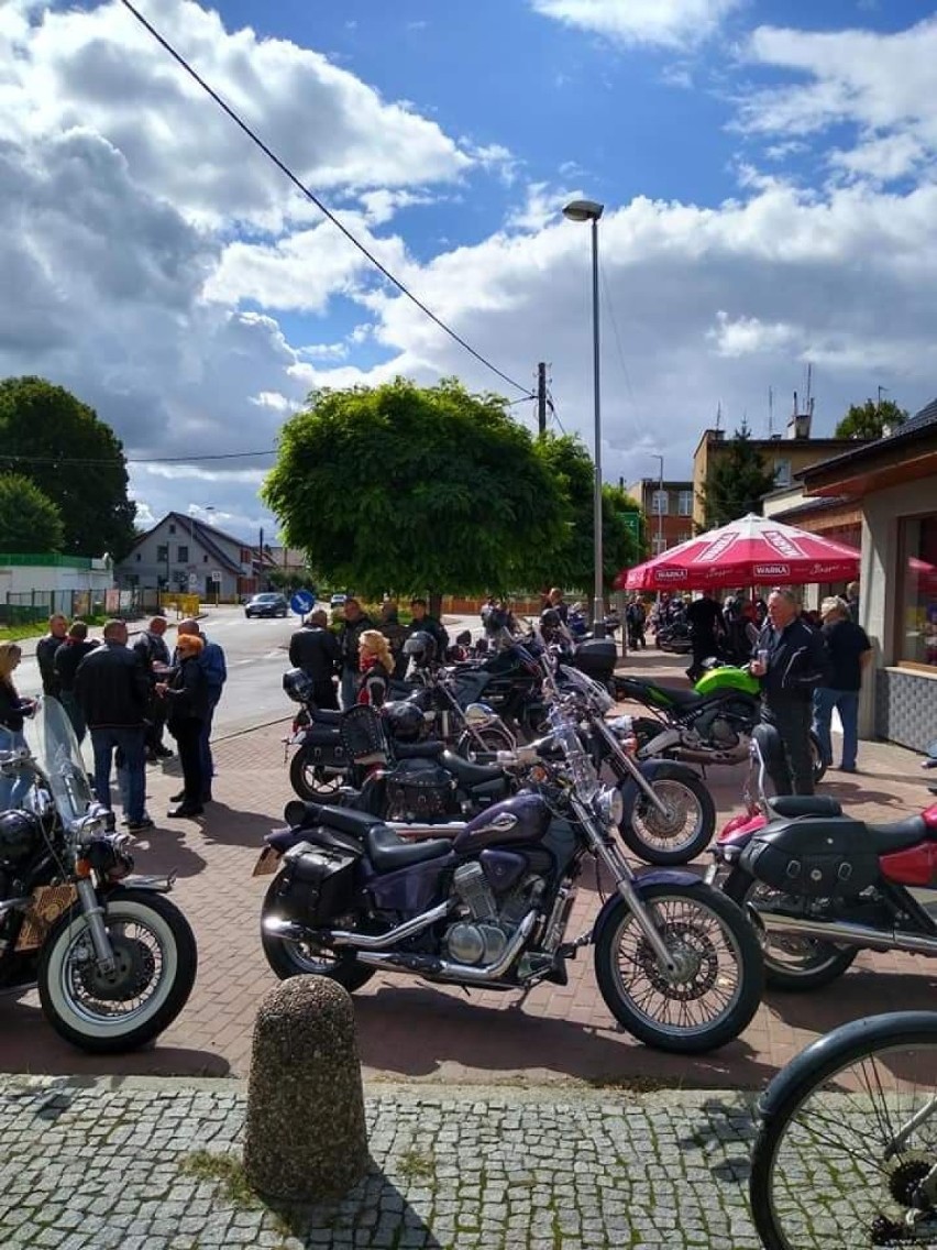 Wyżerka motocyklistów w Maszewie. Około 150 maszyn