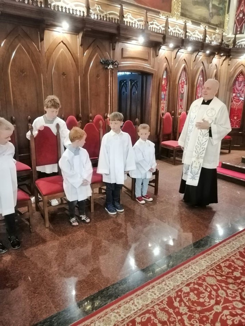 Obłóczyny ministrantów w Sanktuarium Matki Bożej Księżnej...